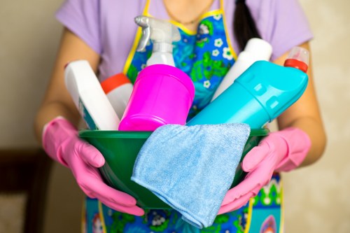 Steam or extraction cleaning process for a residential sofa in Brunswick Park